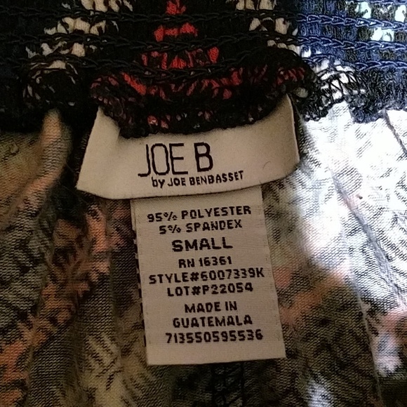 Joe B chevron print long skirt - Picture 3 of 3